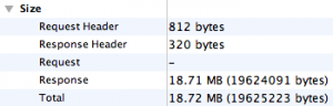 My Caching Server's Response Size - Go Figure!