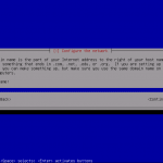 Debian - Domain Name