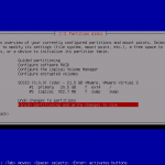 Debian - Partition Overview