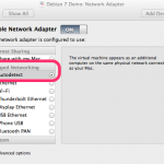 VMware Fusion - Virtual Machine Network Settings