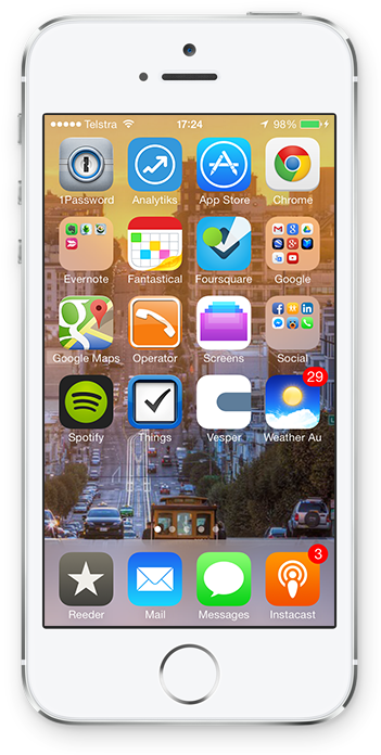 My iPhone's Home Screen